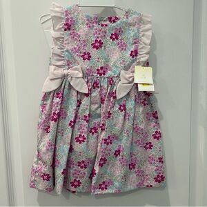 Petit Ami floral dress with bloomers NWT